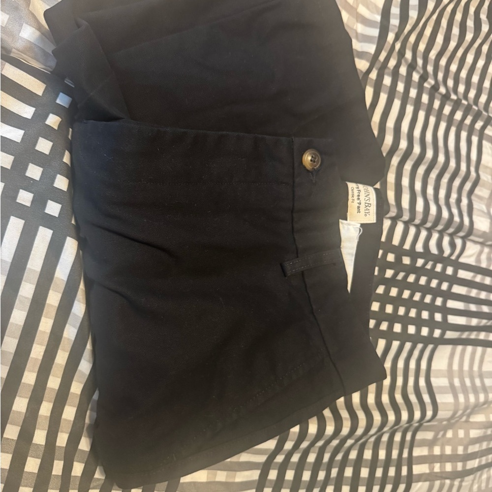 St. John’s Bay Wrinkle-Free Classic Fit Chino Pants – Black - Picture 5 of 6